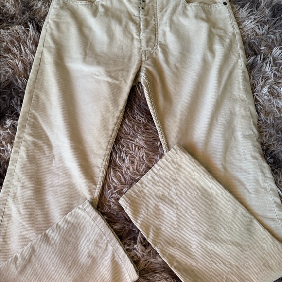 Maison Martin Margiela Tan Corduroy Trousers